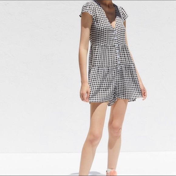 Urban Outfitters Rio gingham romper - Picture 3 of 10